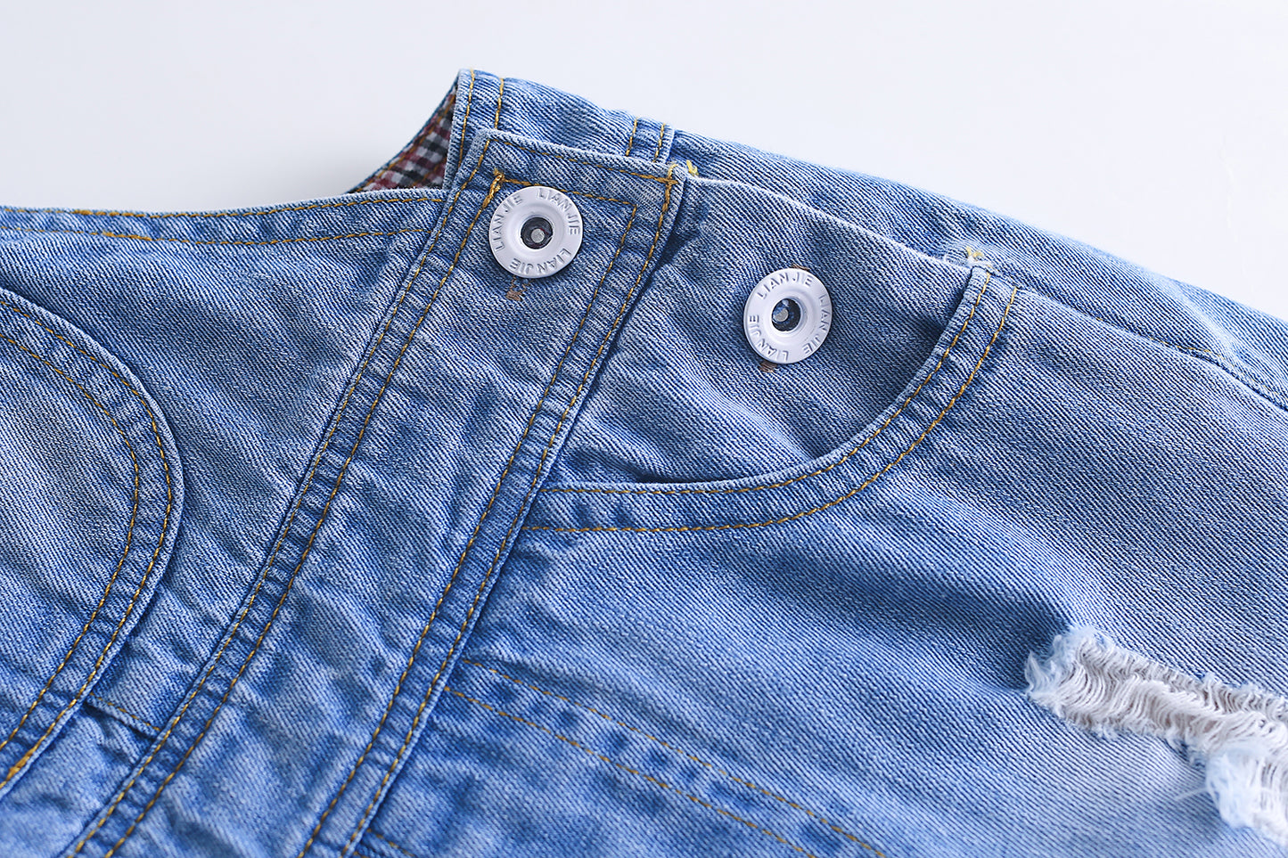 Baby Girl Boy Jean Shortalls, Toddler Summer Denim Shortalls
