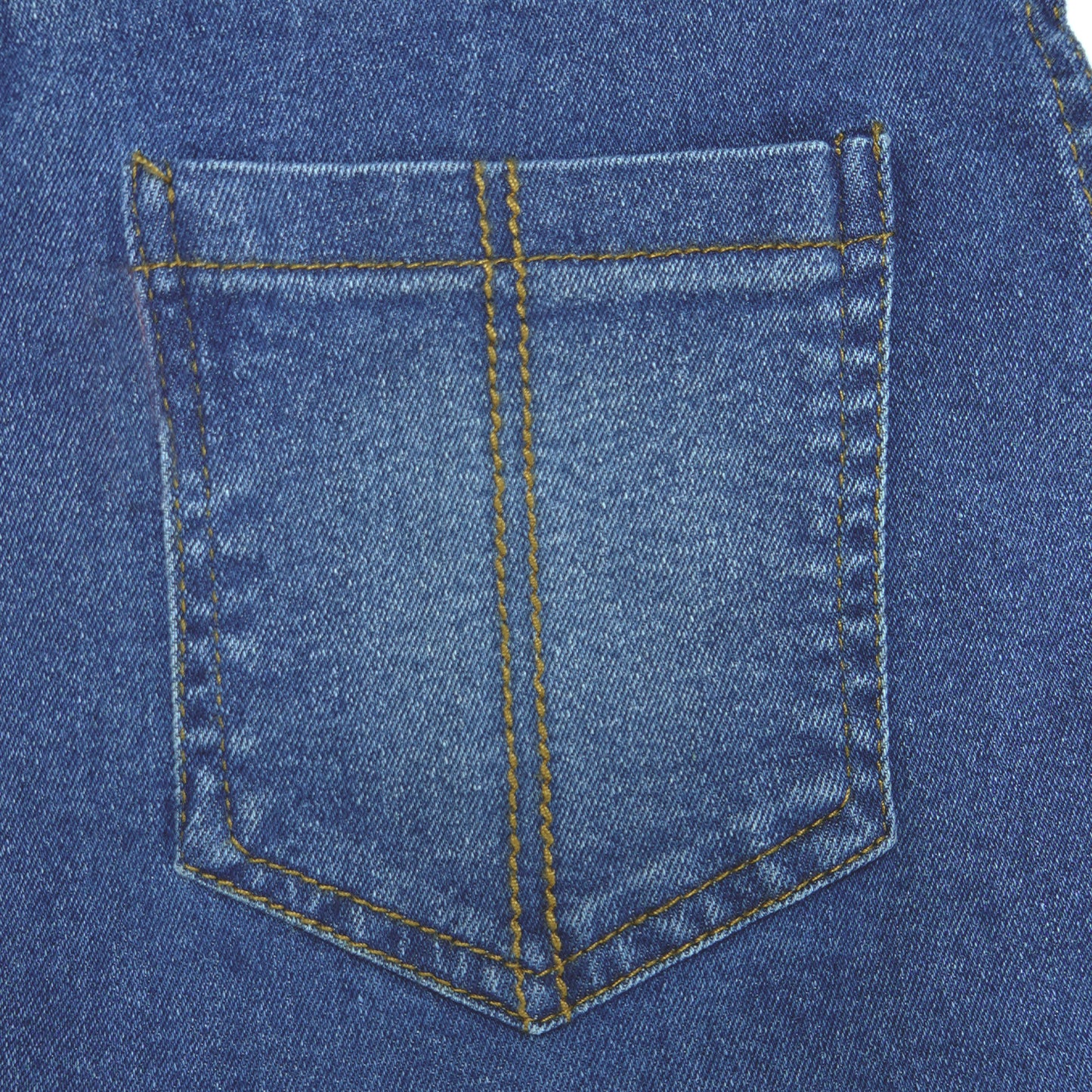 Little Boys Jeans Overalls Elasitic Band Inside Soft Stretchy Denim Workwear