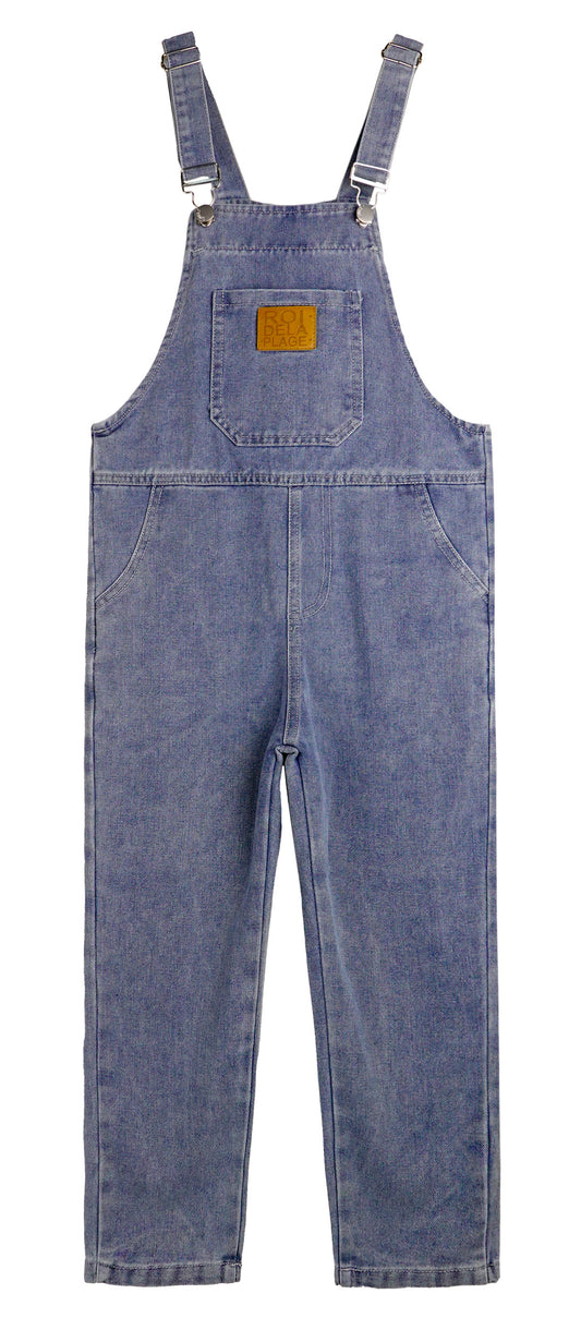 Girls Overalls, Little Big Girls Casual Soft Denim Pants Jumpsuit