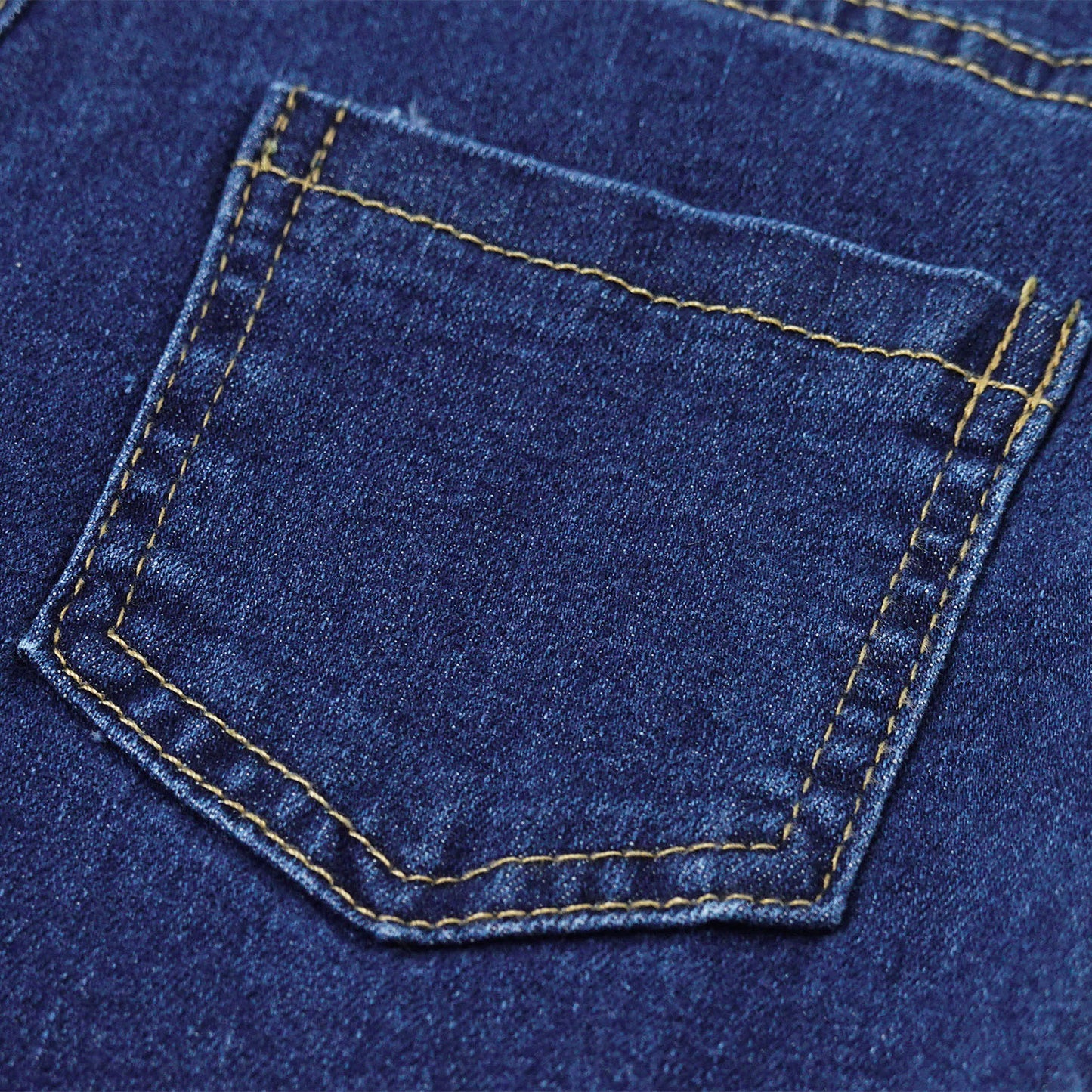 Baby Little Girls Jeans, 12M-5T Embroidered Strechy Denim Soft Slim Pant