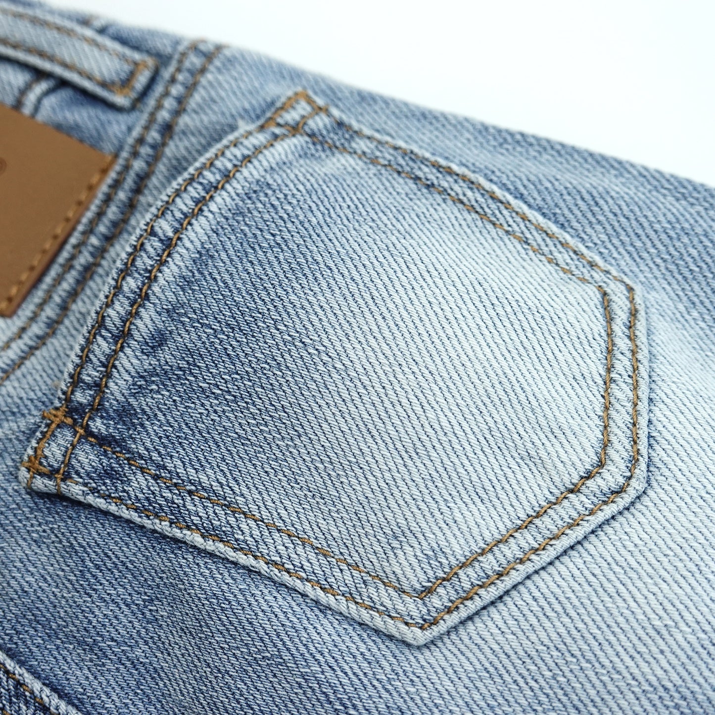 Infant Jeans,Baby Toddler Elastic Band Inside with D-ring Distressed Soft Denim Pants