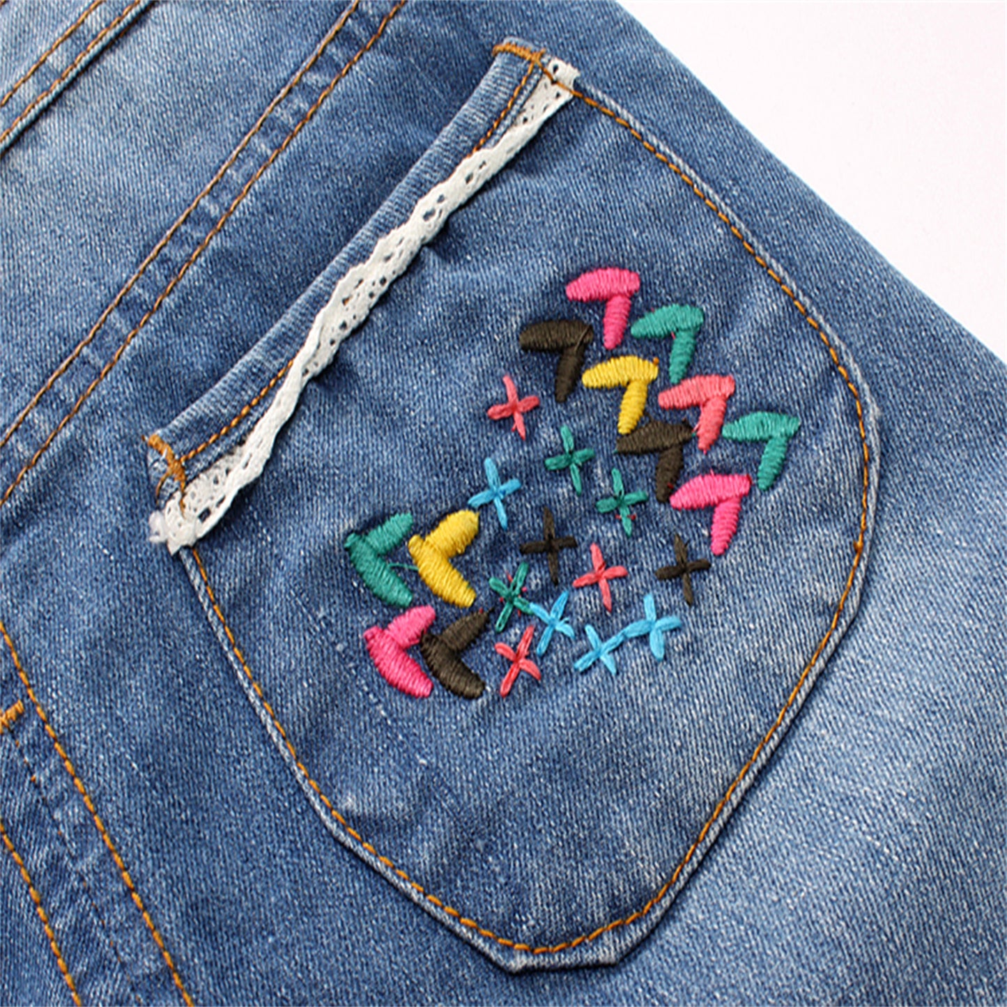 Baby Little Boys Girls Novel Denim Overalls
