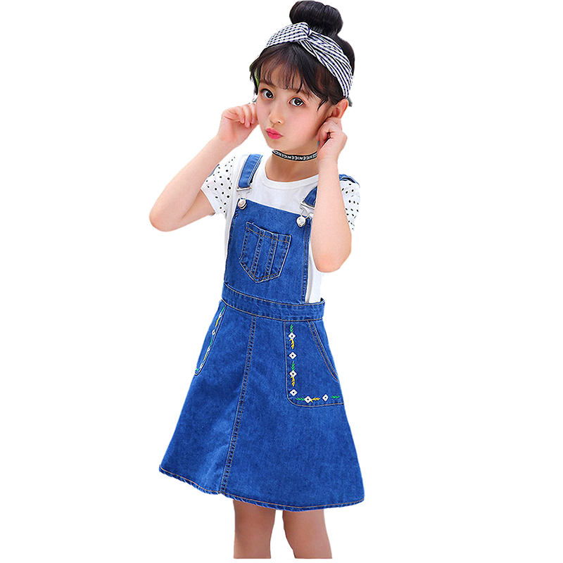 denim dress 4t Toddler Denim Dresses