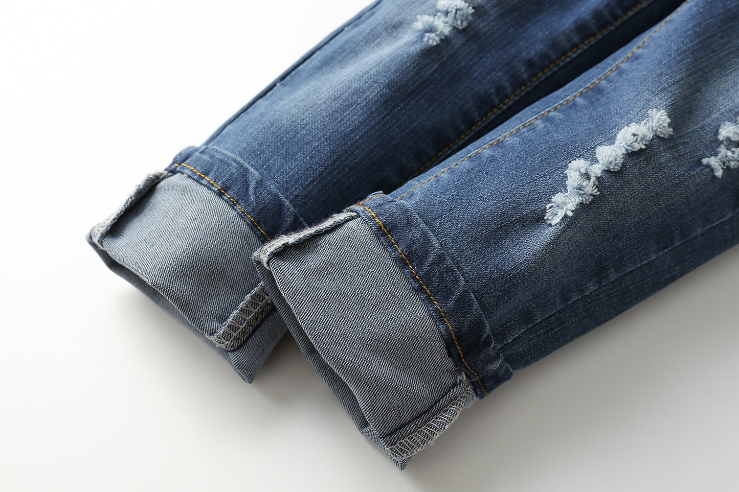 12M-8T Baby Jeans Overalls Cute Denim Ripped Overalls