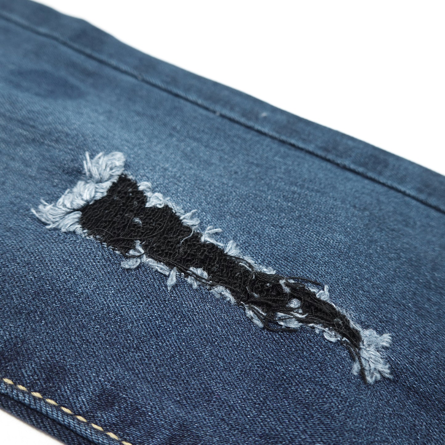 Little Boys Elastic Band Ripped Stretchy Soft Slim Denim Pants Jeans