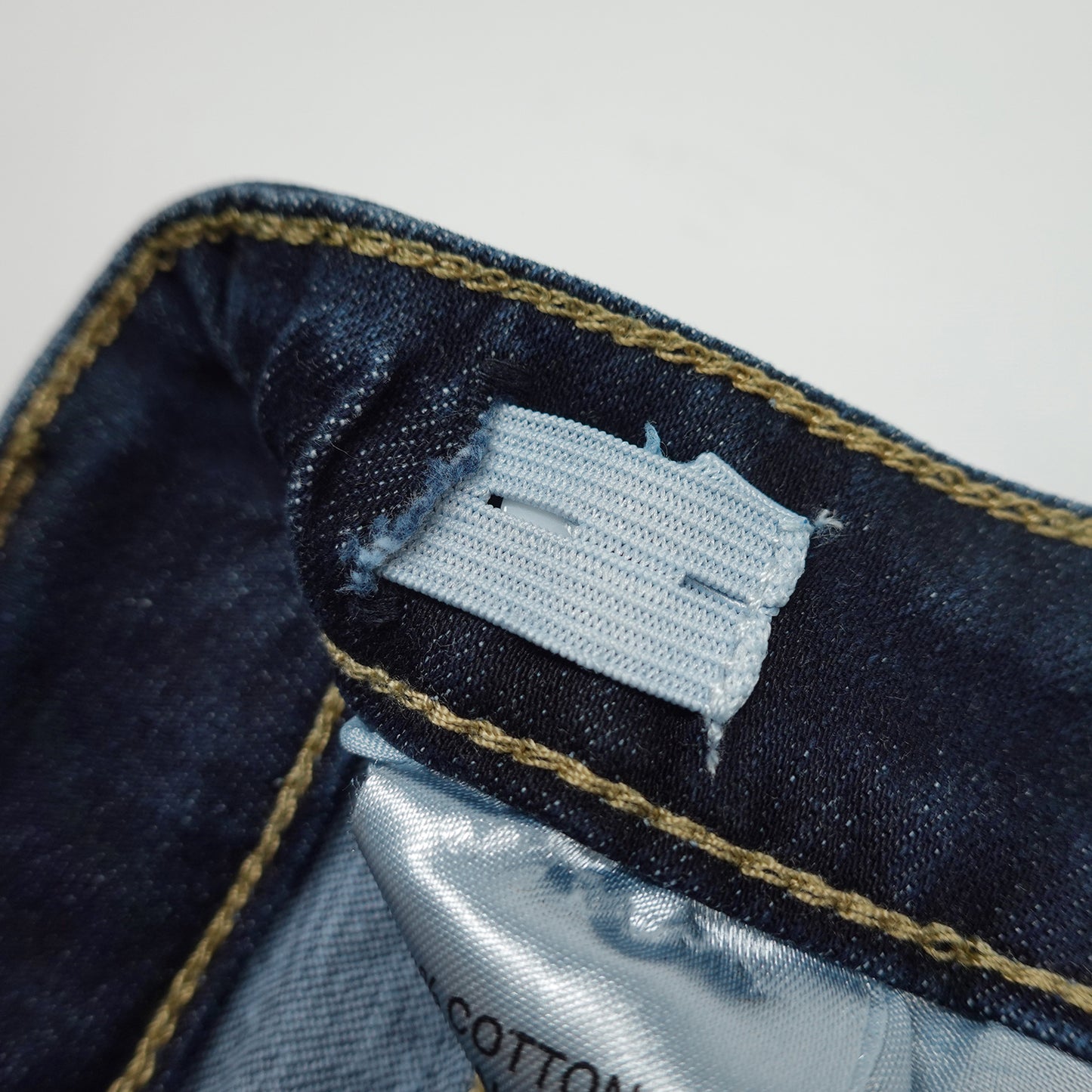 Little Girls Elastic Band Embroidered Butterfly Stretchy Soft Denim Slim Pants Jeans