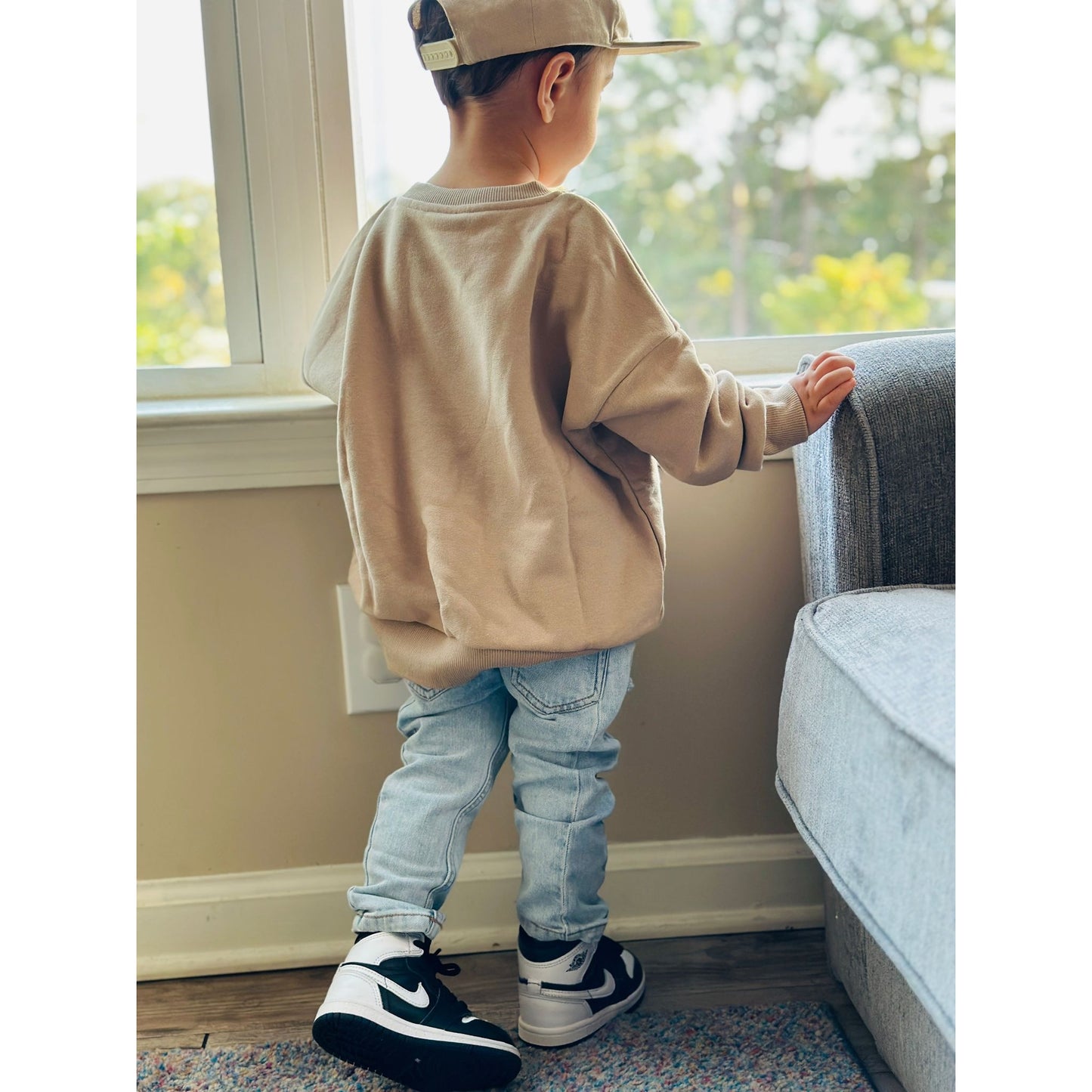 Baby Boys Girls Ripped Denim Soft Cute Pants Jeans