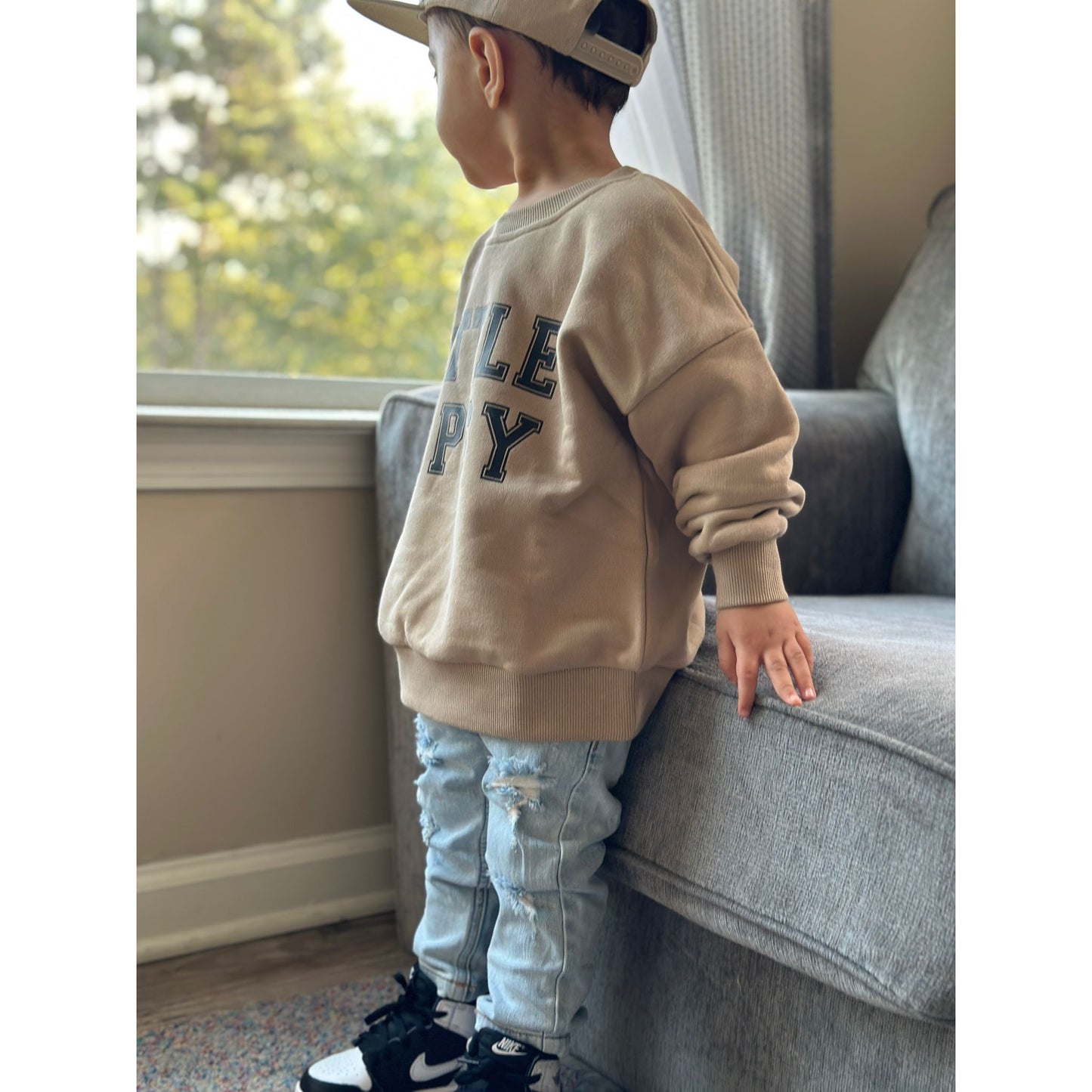 Baby Boys Girls Ripped Denim Soft Cute Pants Jeans