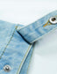 Kids Light-Wash Button Denim Jacket gallery 5