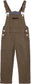 Girls Retro Red-Label Denim Overalls 8