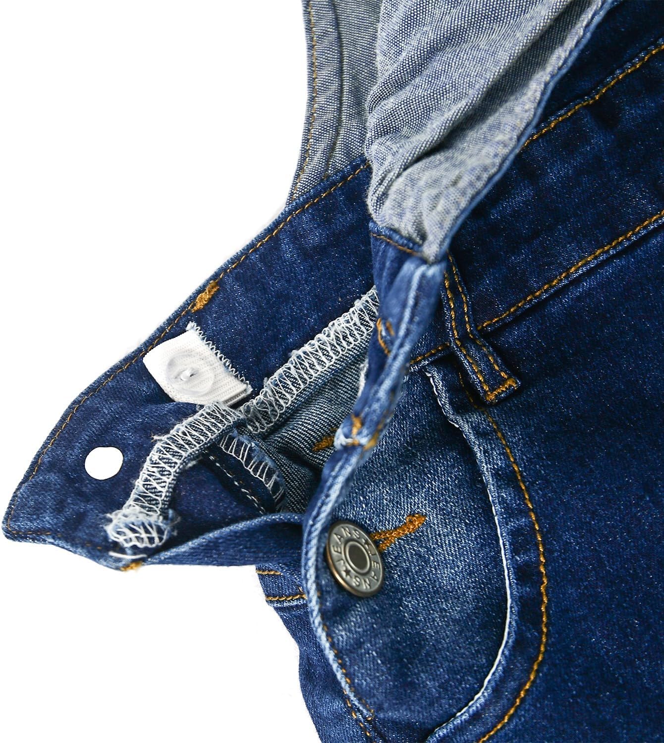 Girls Classic Distressed Overalls 5