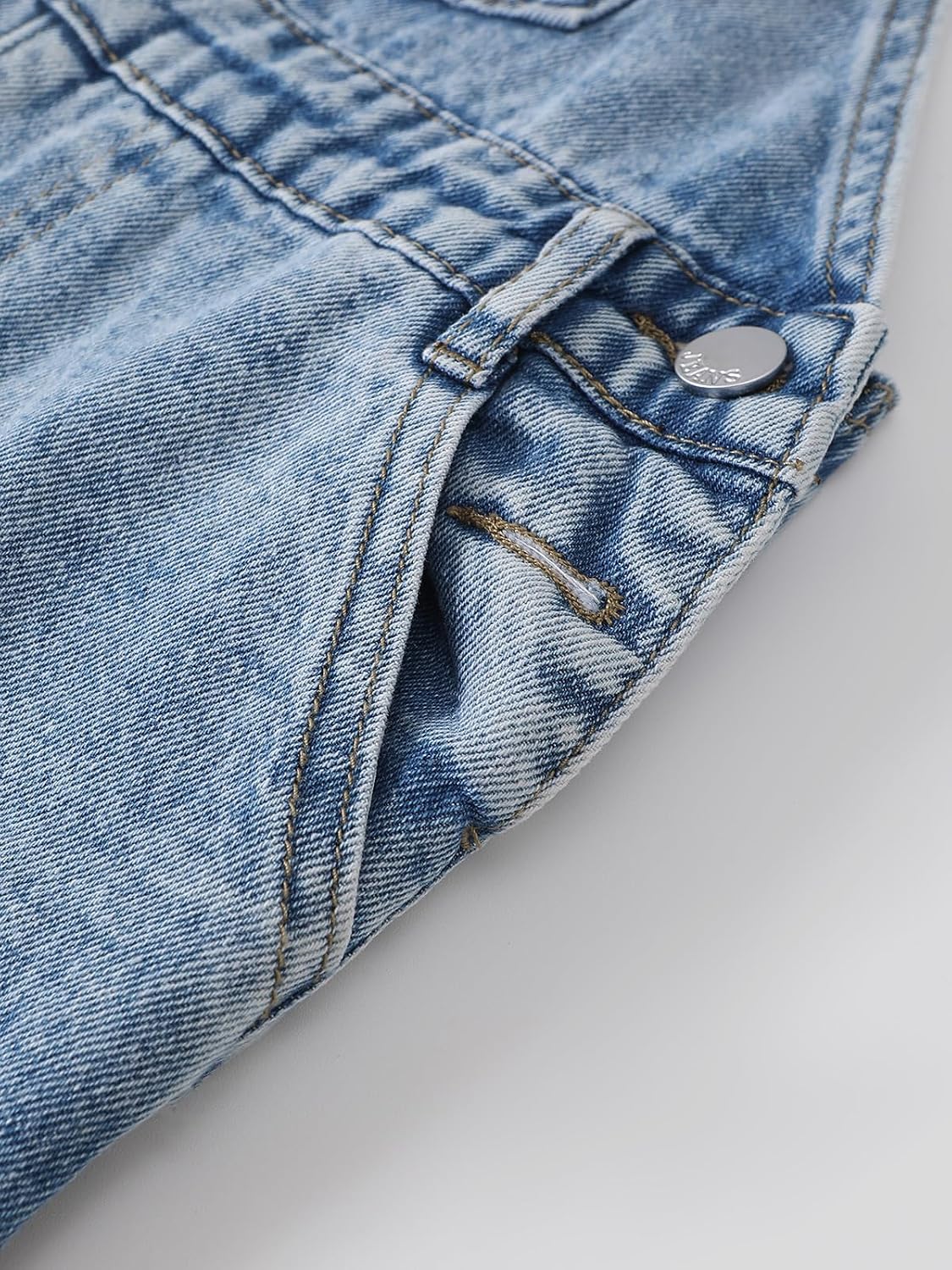KIDSCOOL Big2813 denim shortalls gallery 3
