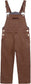 Girls Retro Red-Label Denim Overalls 7