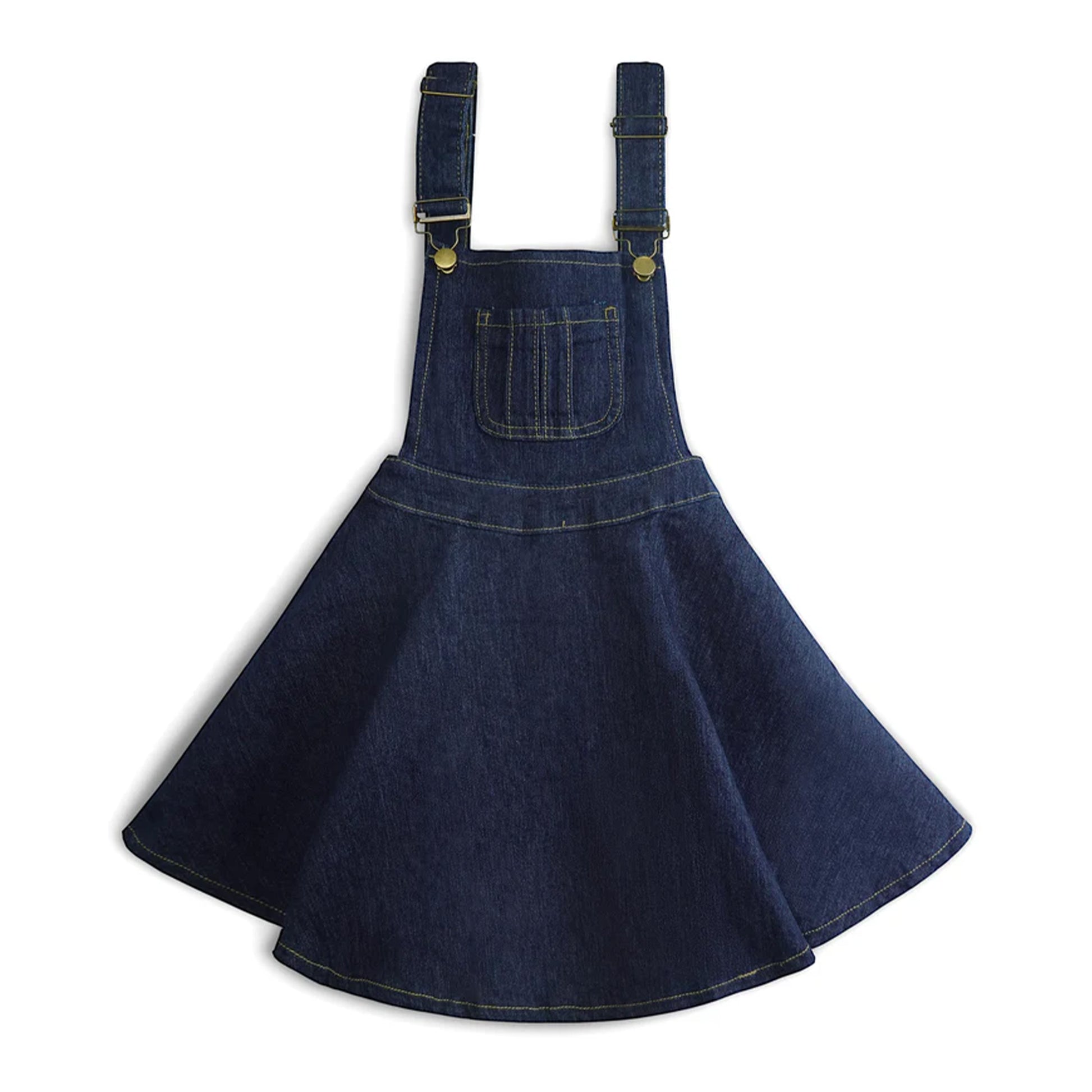 Girls Jeans Overalls Dress Adjustable Denim Jumpers Kidscool USA Girls Jeans Overalls Dress Adjustable Denim Jumpers Kidscool USA