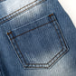 Toddler Baby Summer Front Pocket Denim Shortalls
