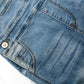 12M-14T Adjustable Light Blue Washed Jeans Overalls
