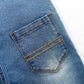12M-14T Adjustable Light Blue Washed Jeans Overalls