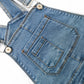 12M-14T Adjustable Light Blue Washed Jeans Overalls