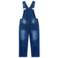 Child Denim Cute Slim Pants Jeans Overalls