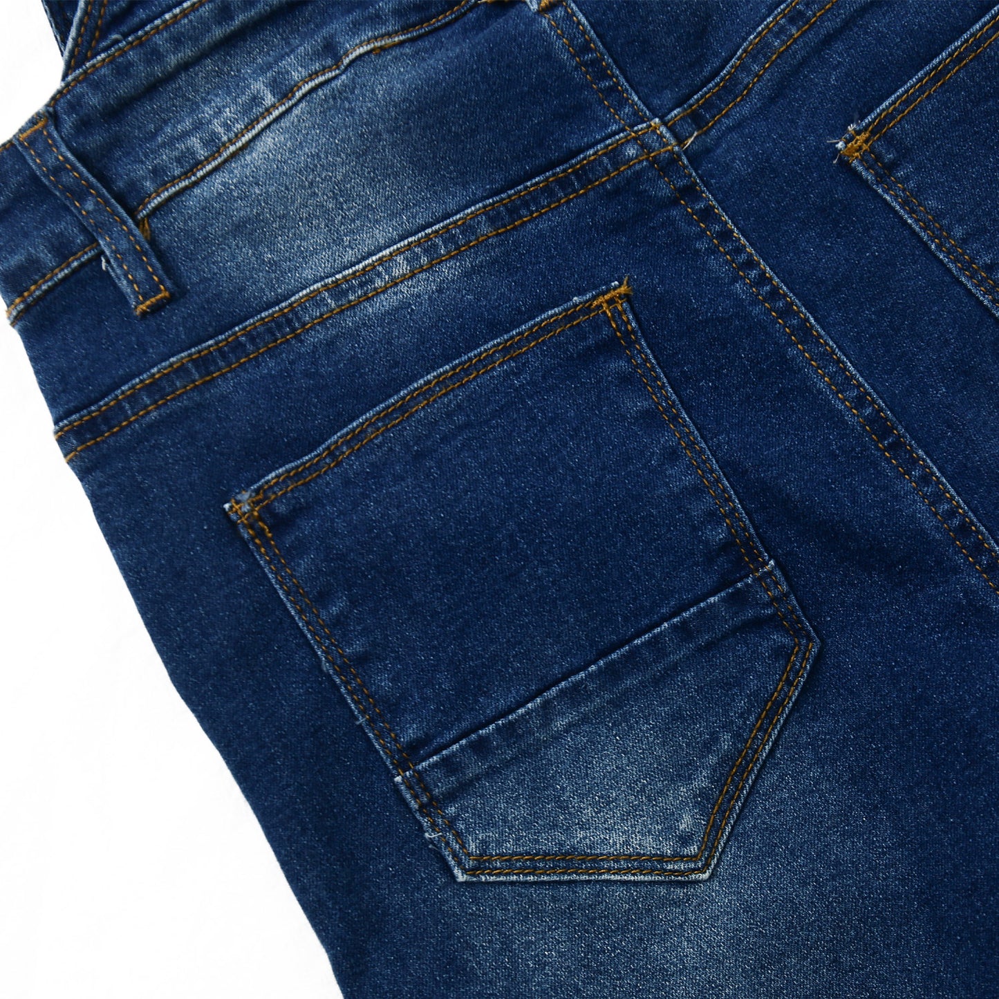 Child Denim Cute Slim Pants Jeans Overalls