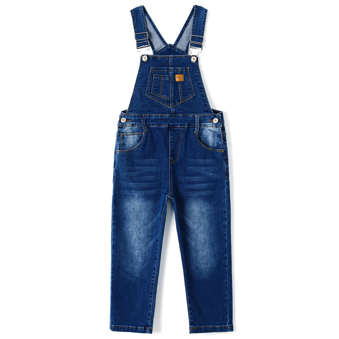 Child Denim Cute Slim Pants Jeans Overalls