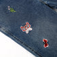 5-15T Little Girls Embroidery Slim Jeans Pants