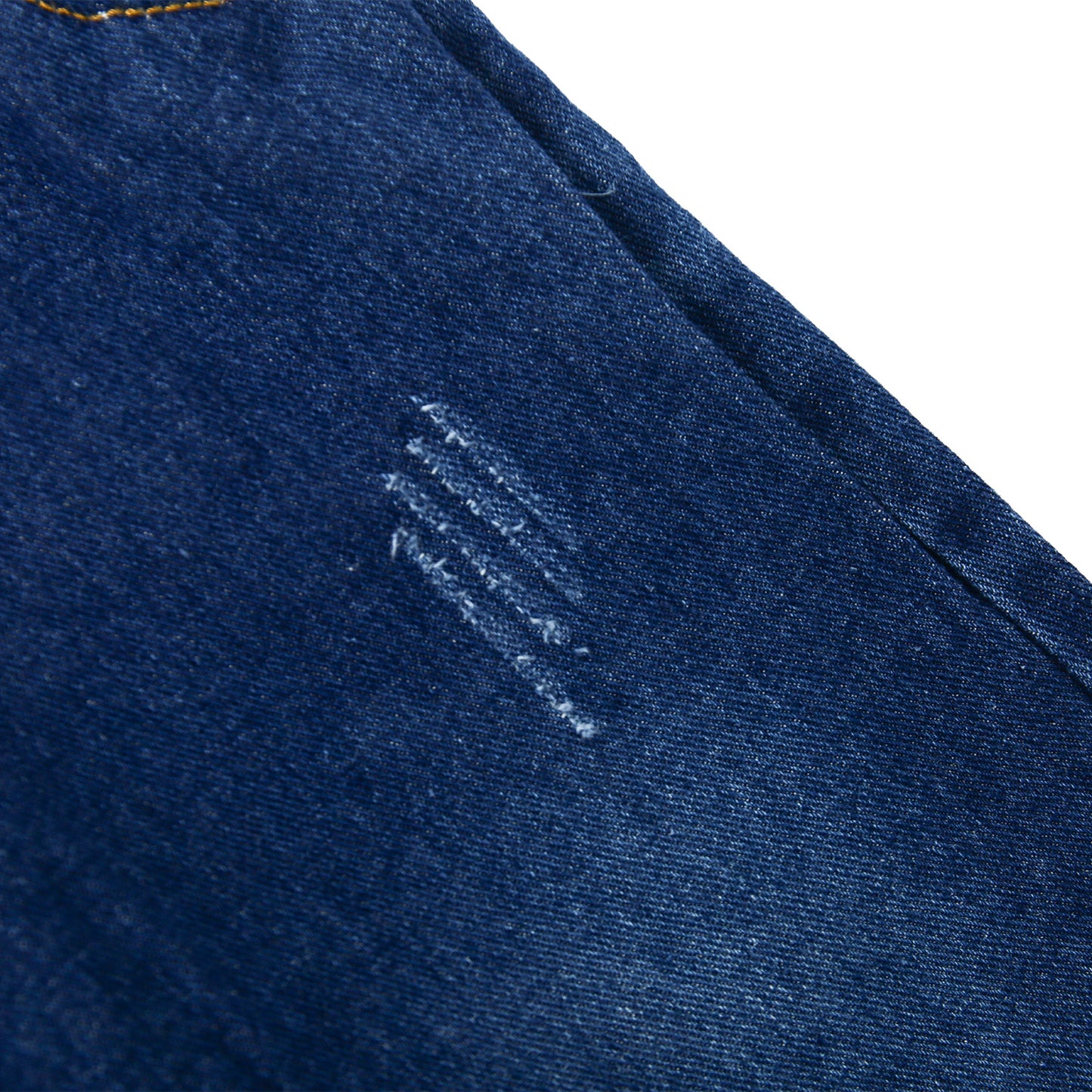 Mettal Buttons Kids Ripped Denim Overalls