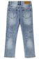 Girls Slim-fit Jeans, Ripped Holes Straight Denim Pants