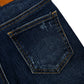 Elastic Band Baby Girl Boy Ripped Jeans