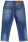 Elastic Band Baby Girl Boy Ripped Jeans