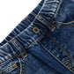 Girl Boy Jeans,Little Kid Elastic Band Inside Ripped Denim Pants