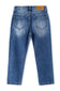 Baby Girl Boy Little Kid Elastic Band Inside Ripped Jeans
