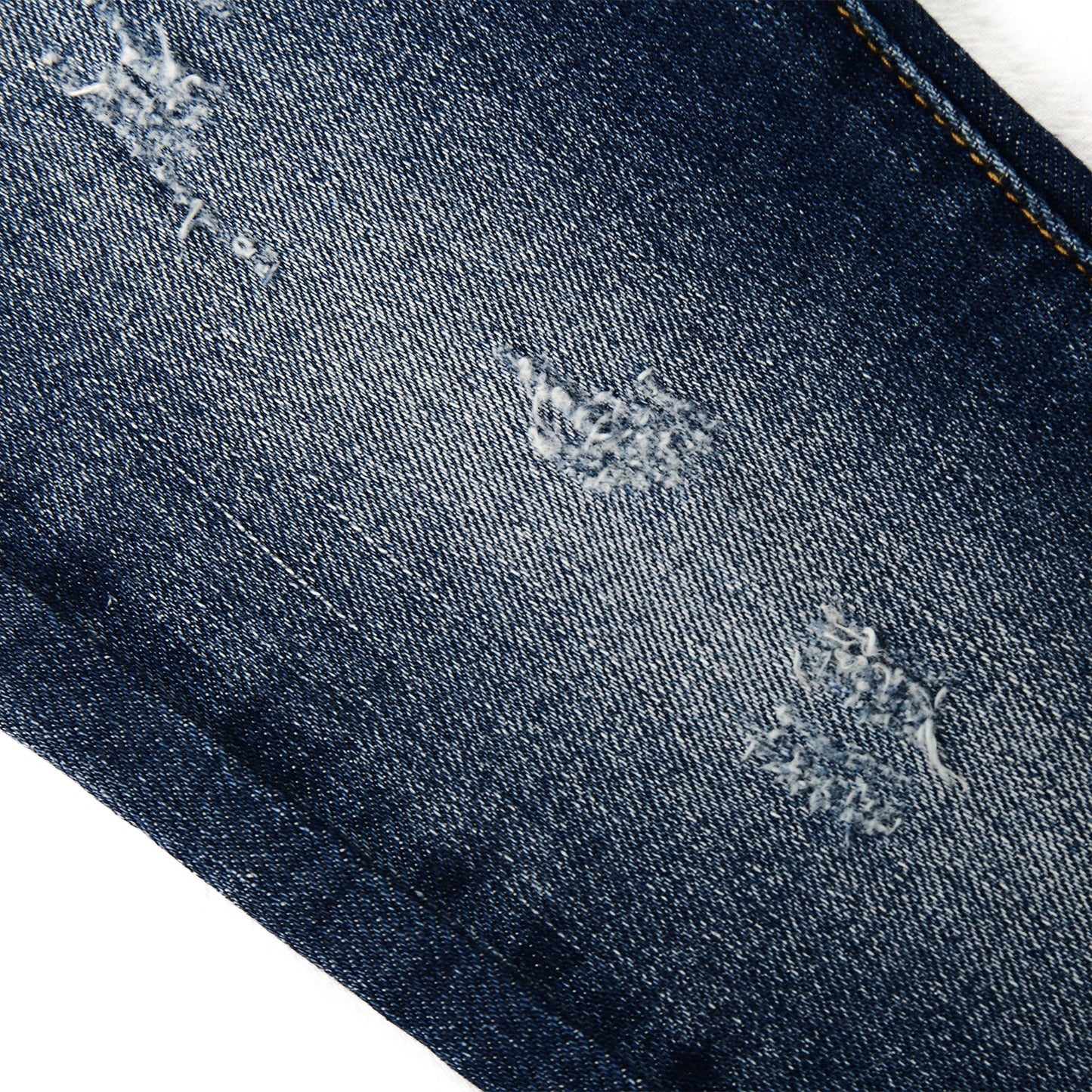 Baby Girl Boy Jeans Little Kid Elastic Band Inside Ripped Denim Jeans Pants