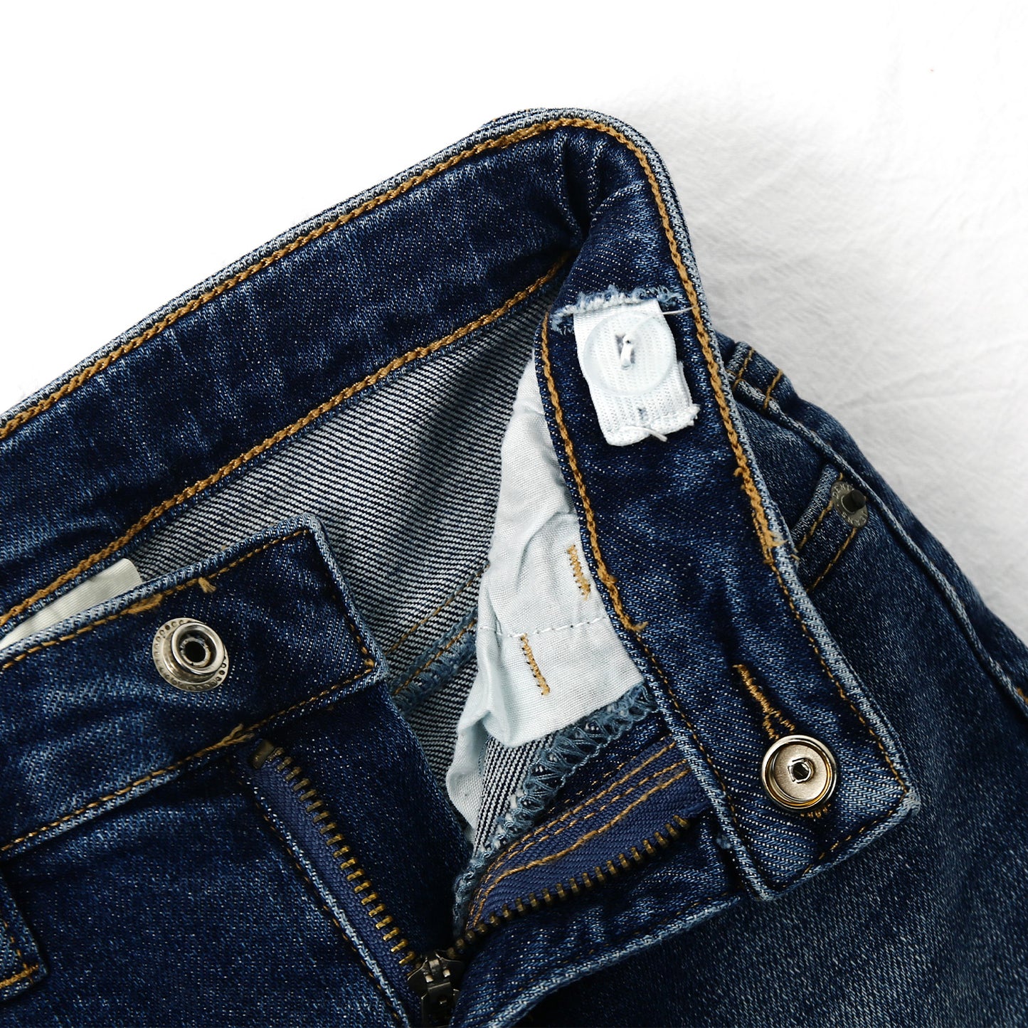 Baby Girl Boy Jeans Little Kid Elastic Band Inside Ripped Denim Jeans Pants