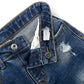 High Quality Girl Boy Little Kid Elastic Band Ripped Denim Jeans