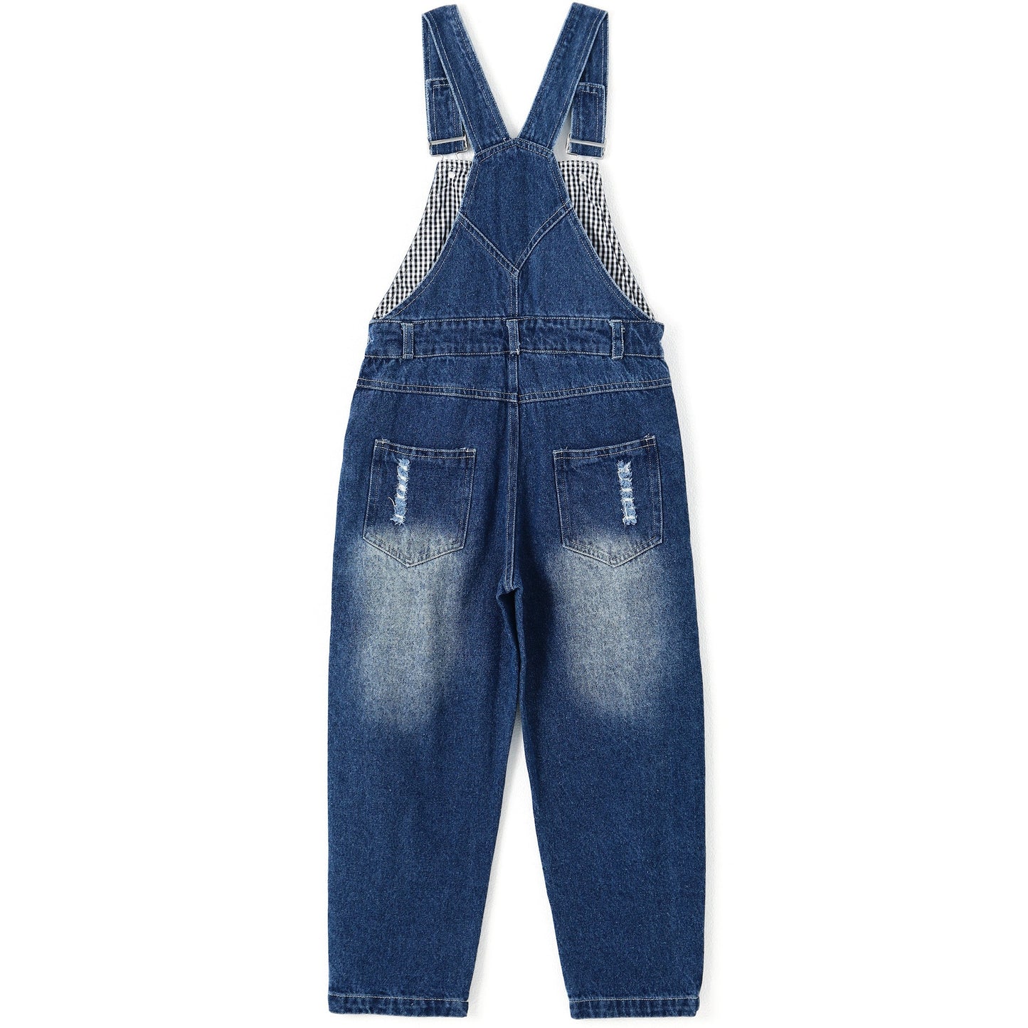 Boy&Girl Small Bib Pocket Adjustable Jean Overalls