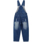 Boy&Girl Small Bib Pocket Adjustable Jean Overalls