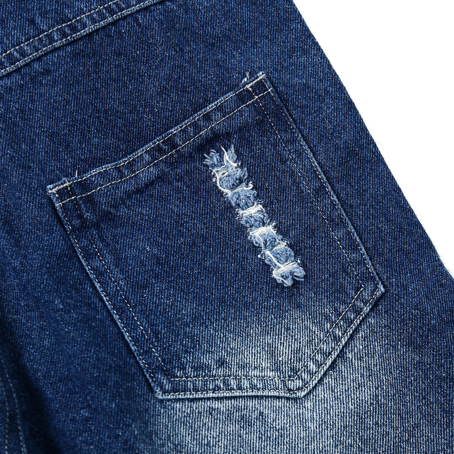 Boy&Girl Small Bib Pocket Adjustable Jean Overalls
