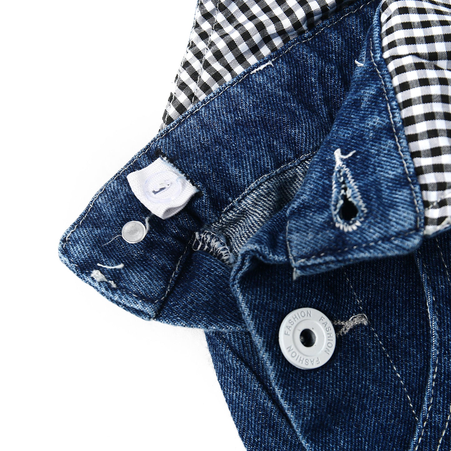 Boy&Girl Small Bib Pocket Adjustable Jean Overalls