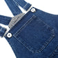 Kid Boy Girl Small Bib Pocket Adjustable Straps Ripped Jean Novel Overalls