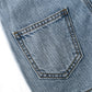 4-10T Girls Boys Jeans Shorts,Adjustable Straps Summer Denim Shortalls