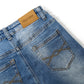 Girl Little Kid Straight Slim Fit Elastic Band Inside  Denim Jeans