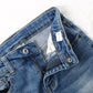 Girl Little Kid Straight Slim Fit Elastic Band Inside  Denim Jeans