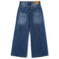Girl Kid Wide Leg Slim Fit Fashion Denim Jeans Pants