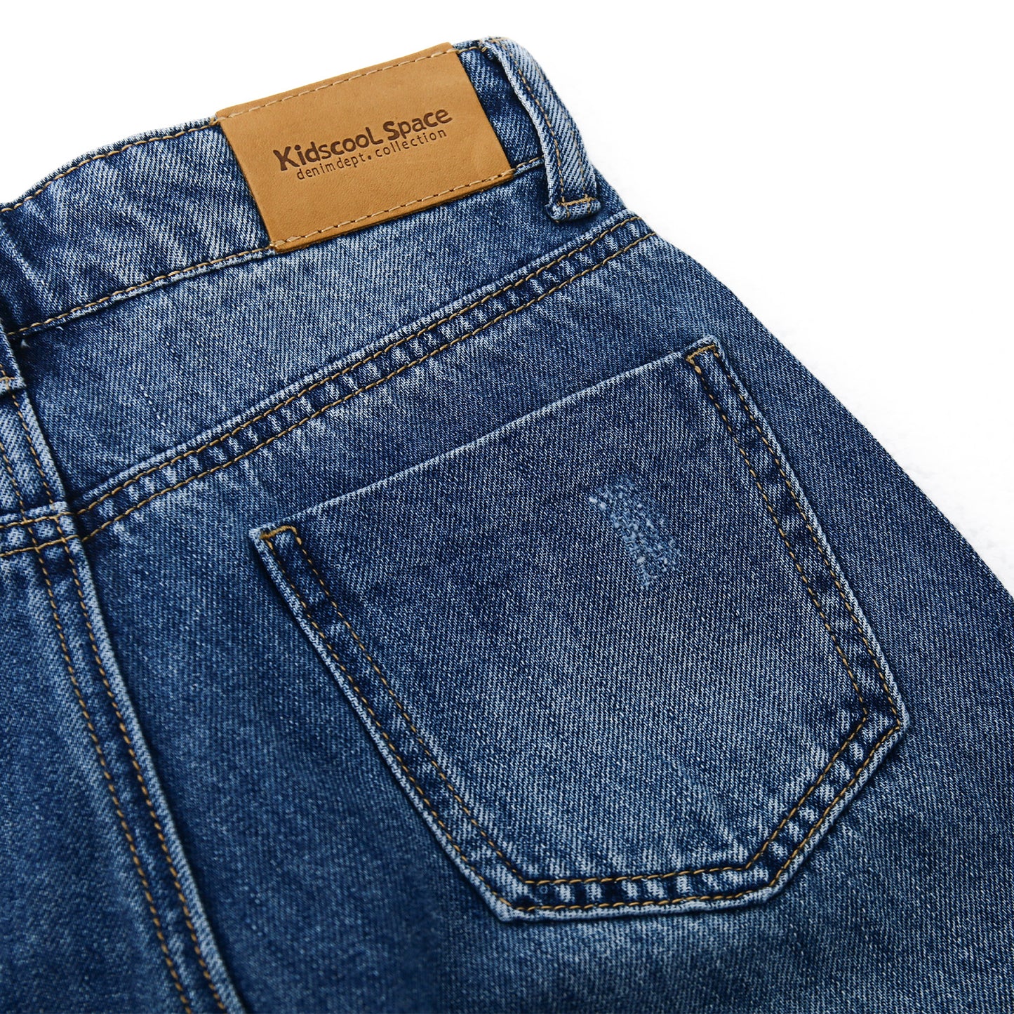 Girl Kid Wide Leg Slim Fit Fashion Denim Jeans Pants