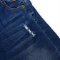 Little Boys Slim Fit Jeans Ripped Bib Pocket Fashion Denim Overalls