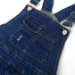 Little Boys Slim Fit Jeans Ripped Bib Pocket Fashion Denim Overalls