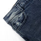 Baby Little Boy Slim Fit Jeans Little Kid Ripped Elastic Band Inside Denim Pants
