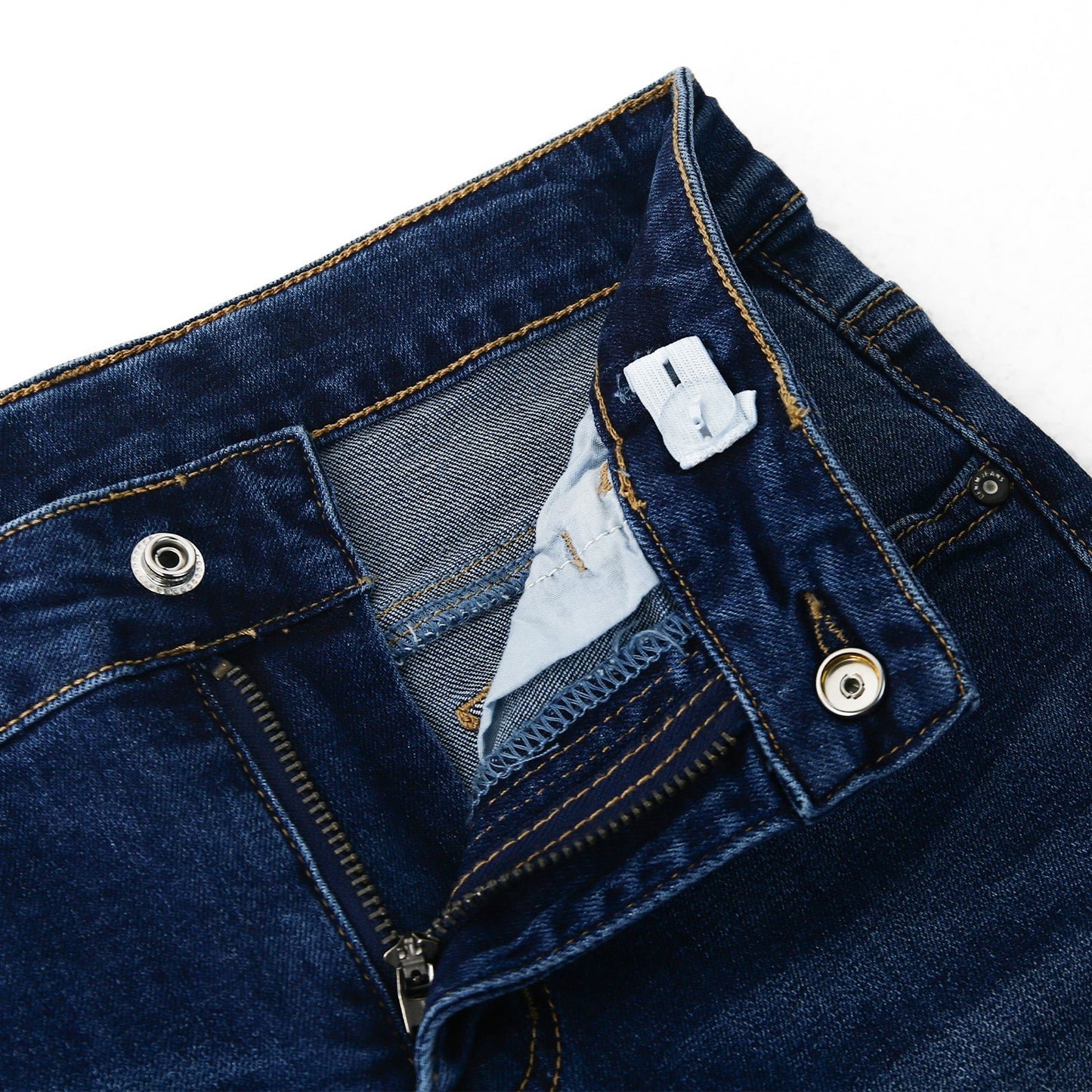 Boy Jeans Kids Elastic Band Inside Ripped Slim Fit Denim Pants