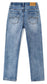 Boy Jeans Kids Elastic Band Inside Ripped Slim Fit Denim Pants